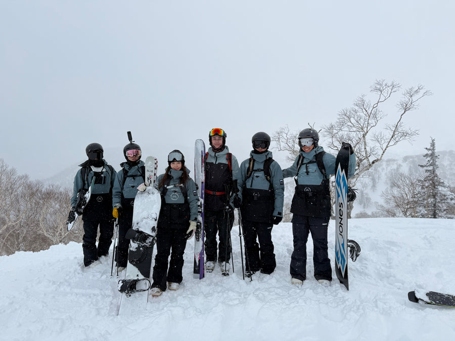 翎雪岭教練與學員合照